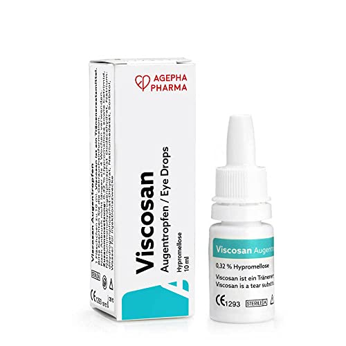 AGEPHA Viscosan Lubricant Eye Drops Eye Drops for Dry Eyes Provides