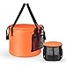 Camping Shower Bag, 5 gallons Solar Shower Bag for Camping with Removable Hose and On-Off Switchable