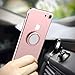 ICEYA Phone Ring Holder 360° Rotation Mirrior Phone Ring Stand Fit Well with Magnetic Phone Mount Holder Compatible with iPhone 8 Plus/XS Max and Other Smartphones (Rose Gold)