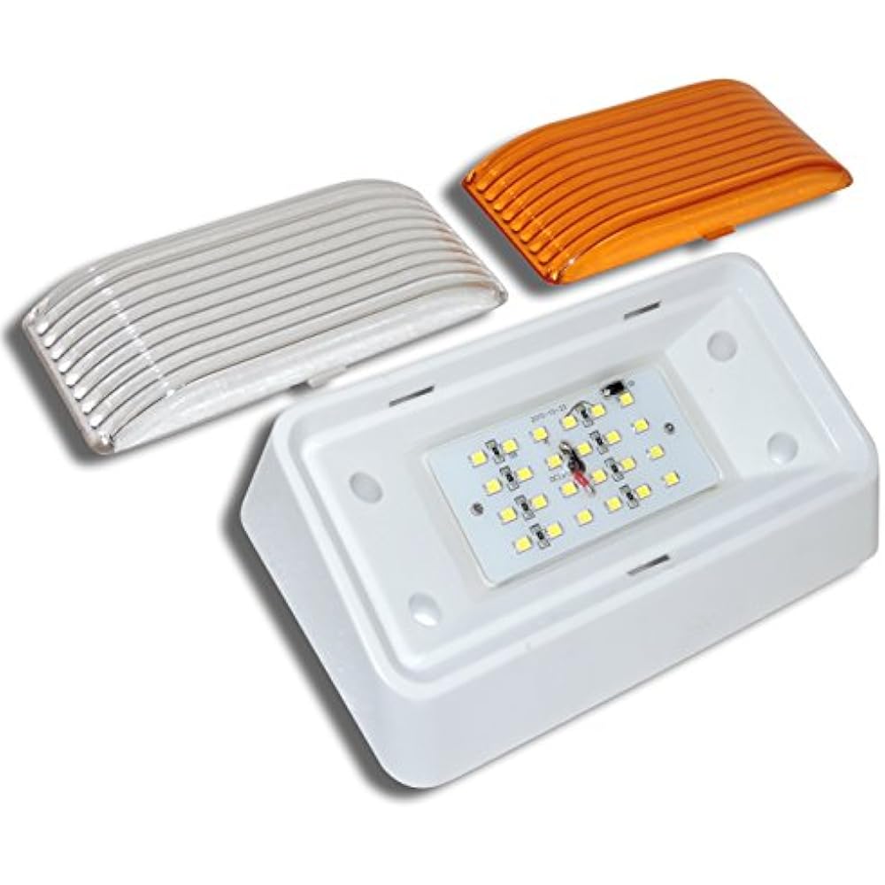 LED RV Exterior Porch Utility Light 12v 280 Lumen Lighting Fixture