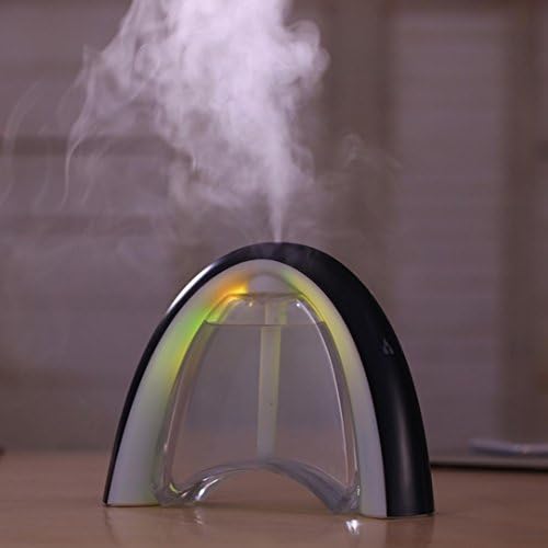 Ecosin Rainbow Message Board USB Air Humidifier Light Color Night (Black)