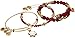 Alex and Ani Snowflake Set of 3 Rafaelian Gold Bangle Bracelet