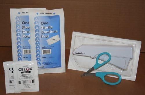 Skin Stapler/Staple Remover/Celox Coagulant Combo