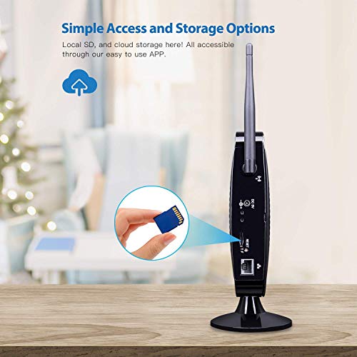 Hidden Camera Spy Camera by ISR WiFi 1080p HD Spy Cam, Remote Access