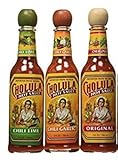 Cholula Original 5 oz, Chili Lime 5 oz & Garlic 5oz Flavors (Variety Pack)