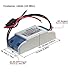 Chanzon LED Driver 900mA (Constant Current Output) 6V-10V (Input 100-240V AC-DC) (2-3)x3 9W 10W Power Supply 900 mA Lighting Transformer Drivers for 10 W High Power COB Light Lamp Bulb (Plastic Case)