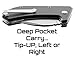 Off-Grid Knives Hawkbill Collection Titanium Nitride EDC Folding Pocket Knife