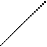 Sibosen 72 inch Ceiling Fan Downrod, 6FT Black Downrod for Ceiling Fans, 1 inch Outside Diameter, Ceiling Fan Extension Downr