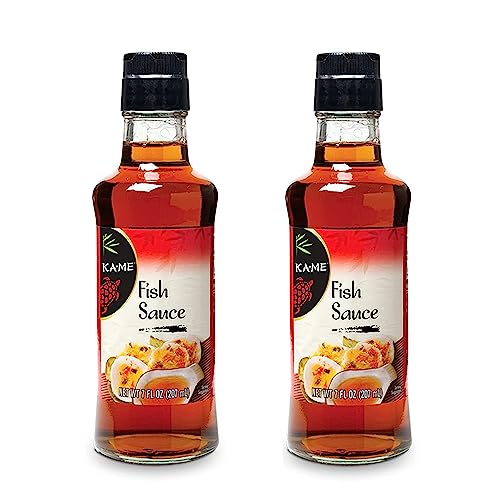 KAME Authentitc Asian Fish Sauce GlutenFree, No Preservatives, No