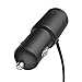Turbo Fast Powered 25W Car Charger Works for Motorola Droid Turbo 2 with Extra USB Port and Long Hi-Power MicroUSB Cable!