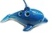 TNG Dolphin 6 Hole Ceramic Ocarina, Blue