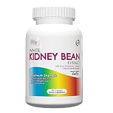 White Kidney Bean Extract- 1000mg Per Serving, 200 Capsules, 90 Day Supply, Carb Blocker and Appetite Suppressant, (Holiday Weight Loss Supplements) by Genetic Solutions