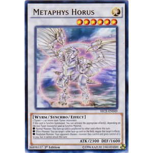 Yu-Gi-Oh! - Metaphys Horus (SECE-EN049) - Secrets of Eternity - 1st Edition - Ultra Rare