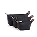 DOIOWN Women's Makeup Bag Cosmetic Bag Toiletry Bag Travel Make up bag Beauty Bag Organizer Pouch 3-Pack(Black)