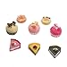 Gracefulvara 8PCS Bakery Shop Kitchen Food Cake Donuts Cupcake for 1/12 Miniature Dollhouse
