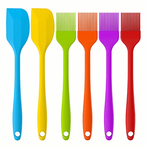 REIDEA Pastry Brush Set for Cooking, Baking & Basting, Small Silicone