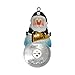 NFL Pittsburgh Steelers Snow Globe Ornament, Silver, 1.5