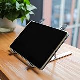 Amazon Basics Laptop Stand 6-Angle Adjustable 10-15.6 in Silver view 8