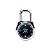 Master Lock Padlock, dialSpeed Set Your Own Combination Digital Lock, 2-1/16 in. Wide, Assorted Colors, 1500eXD
