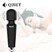 Aroprank Vibrator, USB Rechargeable Cordless Waterproof Magic Mini Wand Massager, 20x Multi Speeds Powerful Vibration - Black