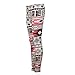 Kinghard Fashion Women Lady Skinny Tribal Printed Stretchy Pants Leggings (D)