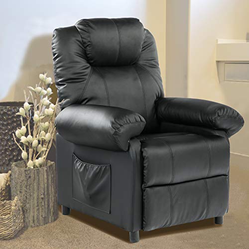 Kasorix PU Leather Recliner Chair Single Sofa Recliner Living Room