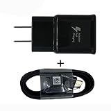 USB Type -C Cable with Adaptive Fast Wall Charger for Samsung Galaxy S8, S8 Plus, Note 8, LG G6 G5 V30 V20, Google Pixel, Nexus 5x 6p, Nintendo Switch, MacBook - By Moona