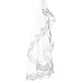 Ok Dress Long Lace Bridal Veils Applique Wedding Veil (White)