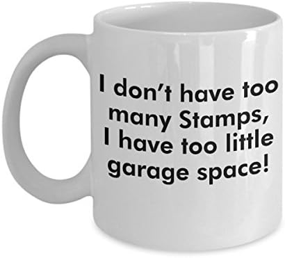 Stamps Mug Clever and Silly Gift Idea - A Comical and Witty Coffee Cup, Always a Dramatic Surprise - 11 oz