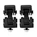 Black Hood Catch for 1997, 1998, 1999, 2000, 2001, 2002, 2003, 2004, 2005, 2006 Wrangler TJ - Hold-Down Hook Latch Pair G013JP Replaces#55176636AD, 68038118AA, 42422
