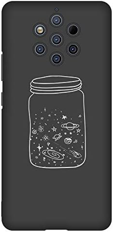 Aksuo for Nokia 9 PureView Case, Women Girls boy Men Printed Black Design Plastic Case with TPU Bumper Protective Cover,Jar of Hearts