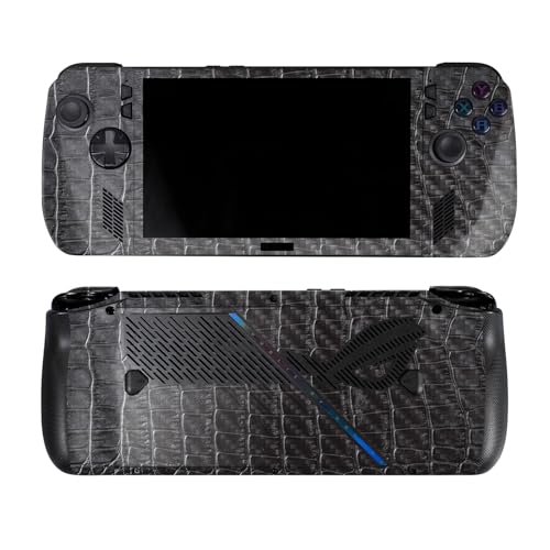 Carbon Fiber Skin Compatible with Asus ROG Ally X - Black Gator Skin - Premium…