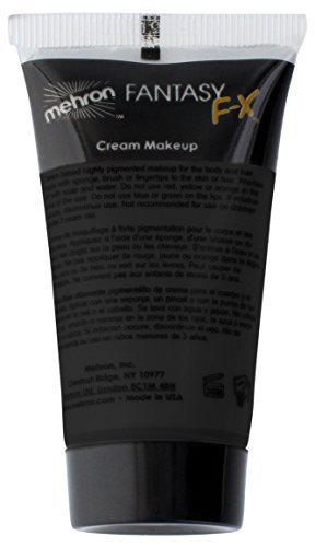 Mehron Makeup Fantasy F/X Water Based Face & Body Paint (1 oz) (BLACK)