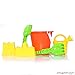 Sand Dump Truck Beach Playset - 7 Piece Kids Sand Toys Set for Boys & Girls