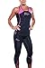 Womens- Kutting Weight (cutting weight) neoprene weight loss capri pant , Black w/ Neon Pink Accents, Large