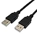 USB A to A, SNANSHI USB to USB Cord USB Cable Male to Mlae 15 ft USB 2.0 Cable Type A Male to Type A Male