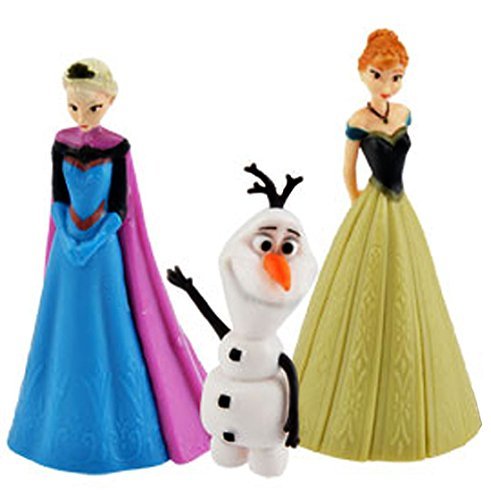 Disney Frozen Mini Figurine Set of 3 (Elsa, Ana & Olaf)