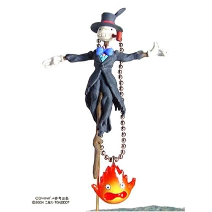 Amazoncom Howls Moving Castle Keychain Cab By Cominica Toys Games