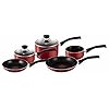 Tefal-A161S545-Bistro-Aluminium-Cookware-Set-5-Pieces-Red Tefal A161S545 Bistro Aluminium Cookware Set, 5 Pieces - Red