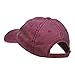 e4Hats.com NASA Insignia Embroidered Pigment Dyed Cap - Maroon OSFM
