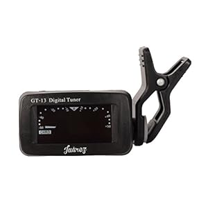 Juârez GT-13 Digital LCD Guitar Bass Violin Ukulele Clip On Automatic Chromatic Tuner