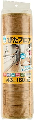 Watanabe industrial non-slip mats adsorption capitalists floor about 43X180cm Light Oak KFC-43180