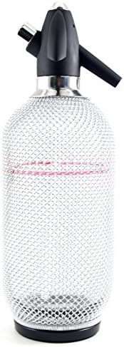 Classic Glass Mesh Soda Siphon - 1 Quart (Liter)