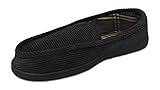 Slipper Rack Men's Slip-On Moccasins Slipers, Plaided Insole