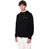 Armani Exchange mens Limited Edition We Beat as One Capsule French Terry Full Zip Hoodie