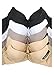 WHITE APPAREL Women's Basic Plain Bras (Packs of 6) - Various Styles,38C,color: #059