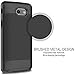 Galaxy J3 Emerge, Galaxy J3 2017, J3 Prime, J3 Mission, J3 Eclipse, Express Prime 2, Amp Prime 2, Sol 2, Luna Pro, JATEN Hybrid Cover with TPU Case + Tempered Glass (Black/Black)