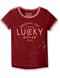Camiseta estampada Lucky Brand para niñas