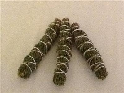 Three Red Cedar Smudge Sticks 4-5" by Cedar Spirit