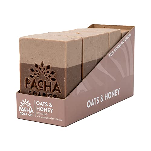 Pacha Oats & Honey Bar Soap 5 Pack
